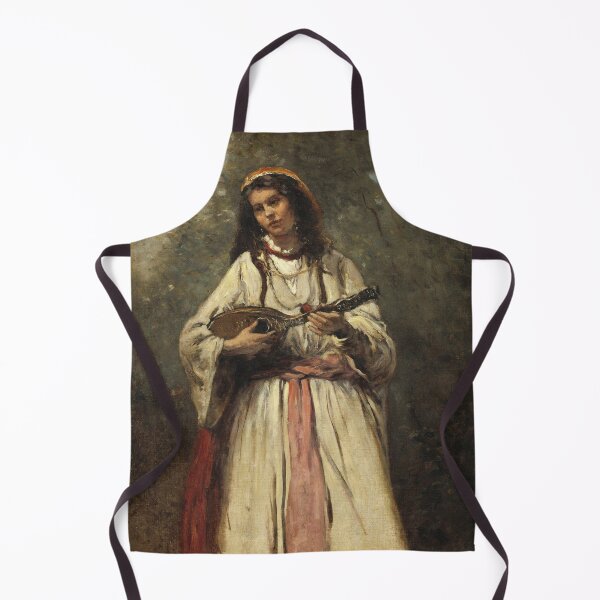 Item preview, Camille Corot - Gypsy Girl With Mandolin designed and sold by artcenter.