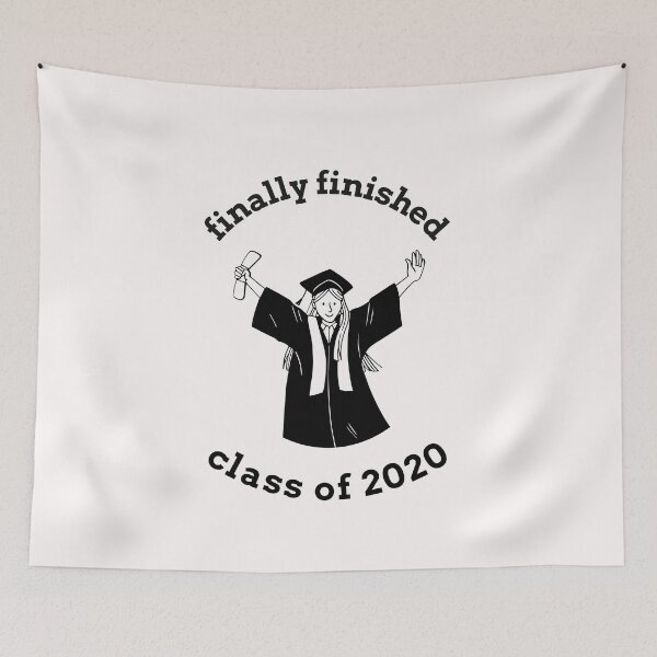 Item preview, FINALLY FINISHED | CLASS OF 2020 designed and sold by Ashalcheema.