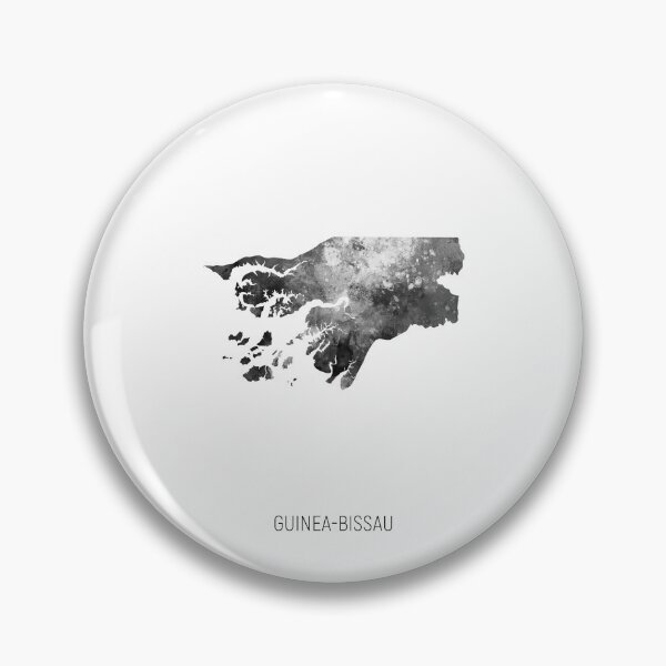 Item preview, Guinea-Bissau Watercolor Map designed and sold by ArtPrints.