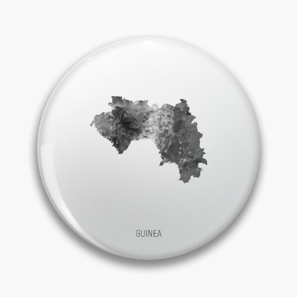 Item preview, Guinea Watercolor Map designed and sold by ArtPrints.