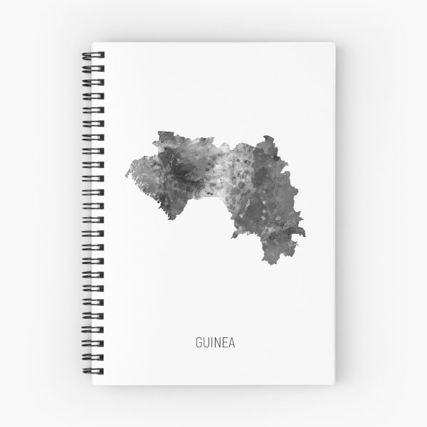 Item preview, Guinea Watercolor Map designed and sold by ArtPrints.
