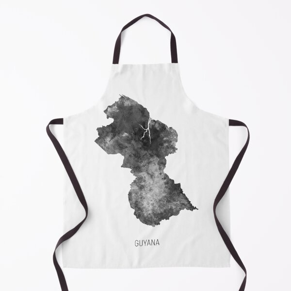 Item preview, Guyana Watercolor Map designed and sold by ArtPrints.