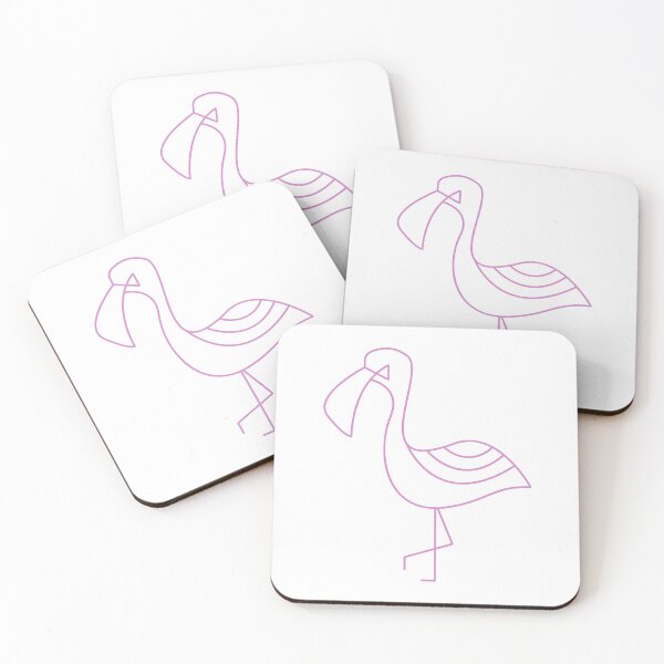 Item preview, Pink Flamingo Drawing designed and sold by flying-flamingo.