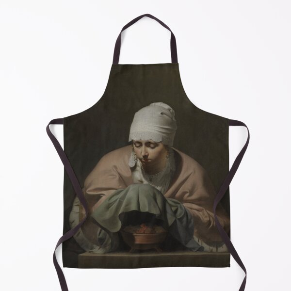 Item preview, Caesar Boetius Van Everdingen - A Young Woman Warming Her Hands Over A Brazier Allegory Of Winter, 1648 designed and sold by artcenter.