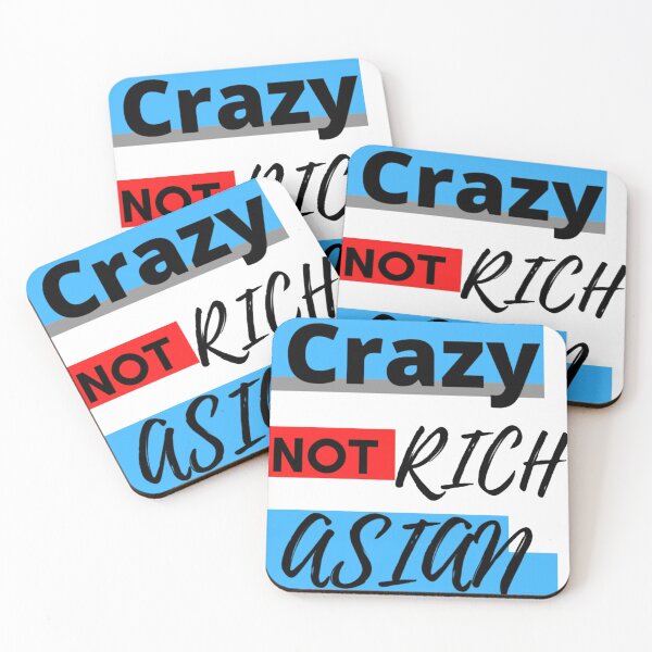 Item preview, Crazy, Asian but NOT Rich! designed and sold by CeeLeighTees.