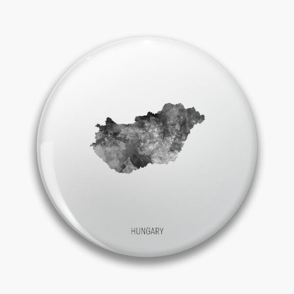 Item preview, Hungary Watercolor Map designed and sold by ArtPrints.