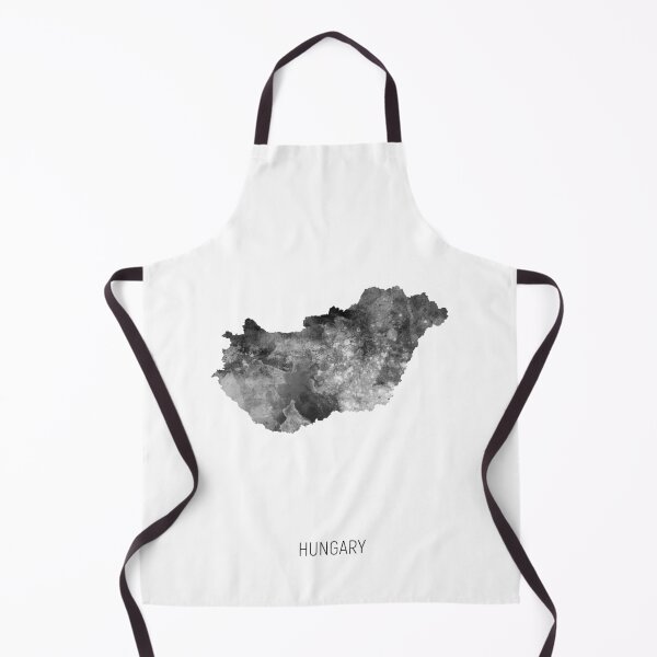 Item preview, Hungary Watercolor Map designed and sold by ArtPrints.