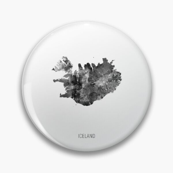 Artikelvorschau, Iceland Watercolor Map entworfen und verkauft von ArtPrints.