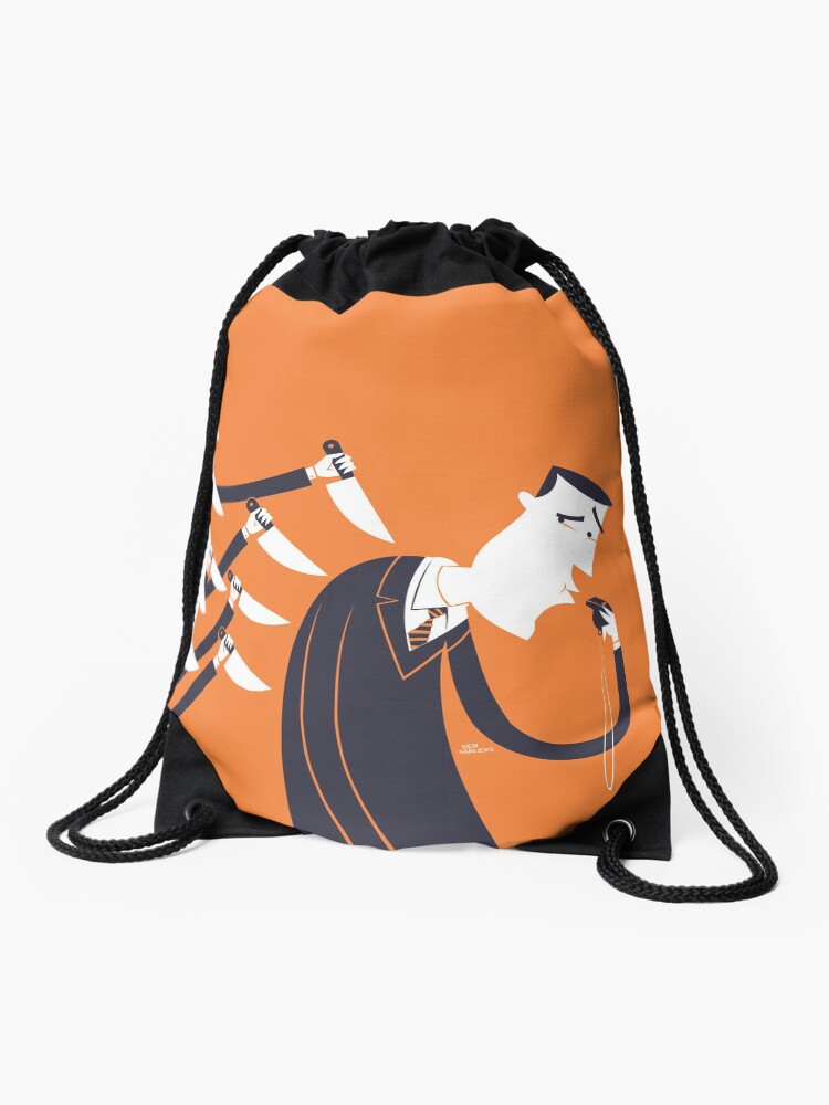 Thumbnail 1 of 3, Drawstring Bag, Whistleblower designed and sold by BenSanders.