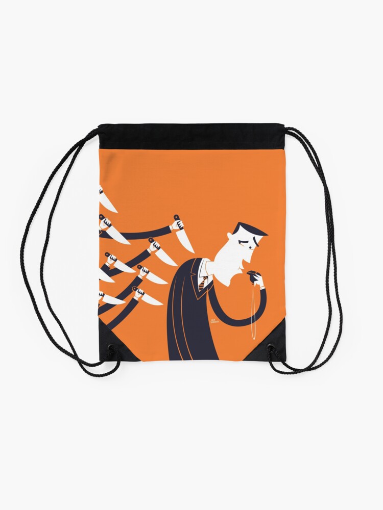 Thumbnail 2 of 3, Drawstring Bag, Whistleblower designed and sold by BenSanders.