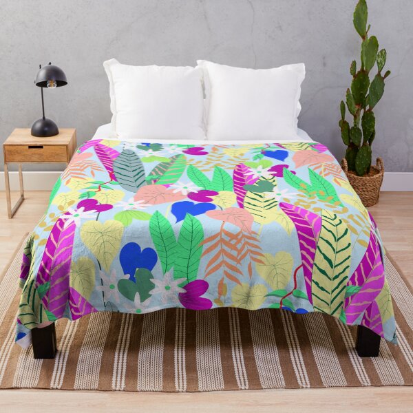 Item preview, Seamless pattern with abstract flowers, exotic tropical Flowers  designed and sold by mashmosh.