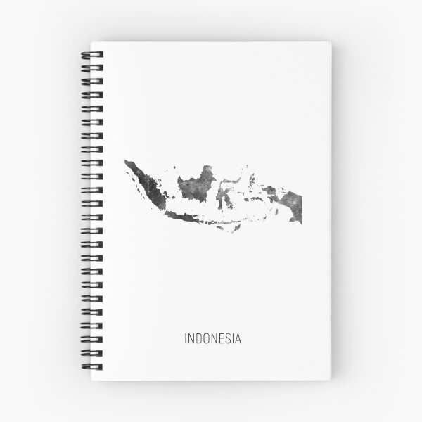 Item preview, Indonesia Watercolor Map designed and sold by ArtPrints.