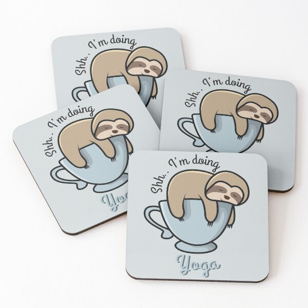 Item preview, Shh.. I'm doing yoga designed and sold by CokeyPanda.