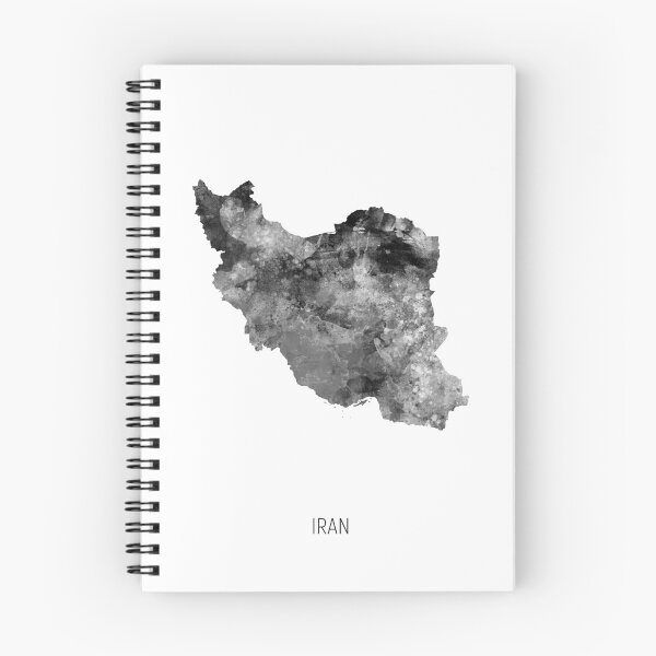 Item preview, Iran Watercolor Map designed and sold by ArtPrints.
