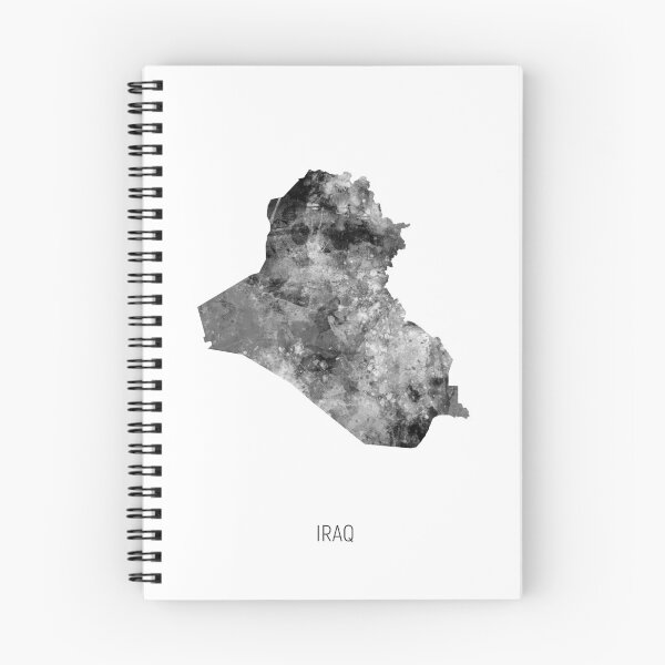 Item preview, Iraq Watercolor Map designed and sold by ArtPrints.