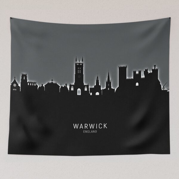 Item preview, Warwick England Skyline designed and sold by ArtPrints.