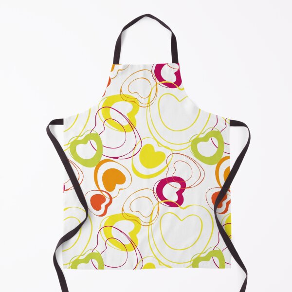 Item preview, Happy bright hearts pattern designed and sold by kittyvdheuvel.