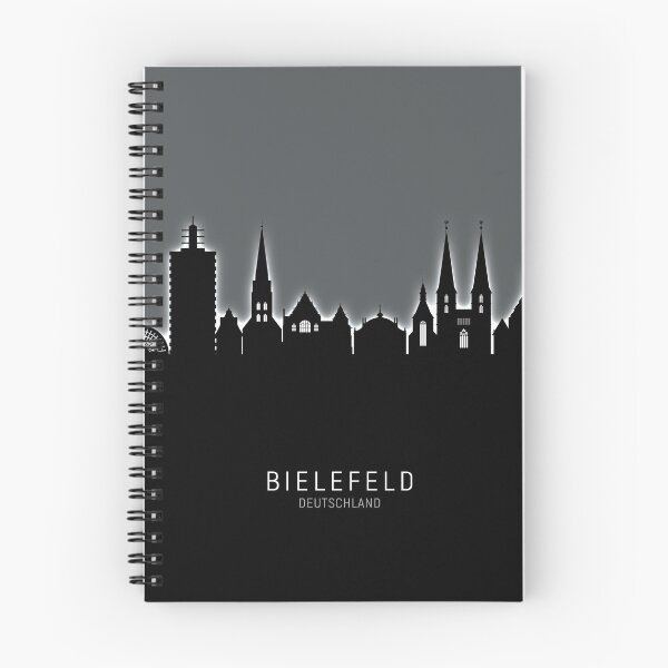 Item preview, Bielefeld Germany Skyline designed and sold by ArtPrints.