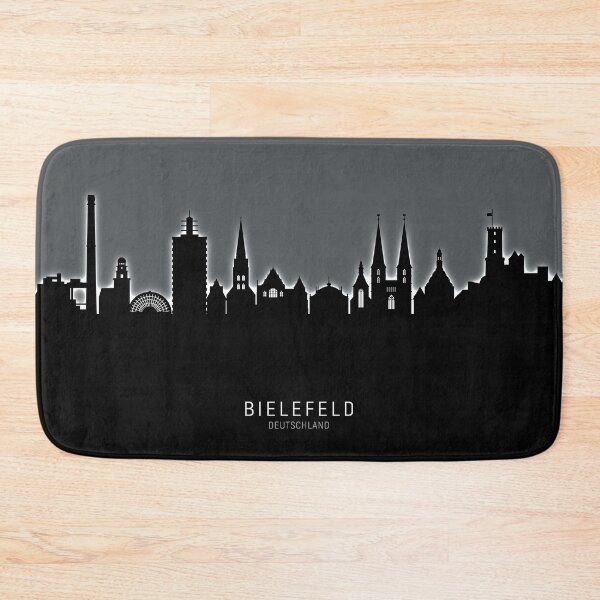 Item preview, Bielefeld Germany Skyline designed and sold by ArtPrints.