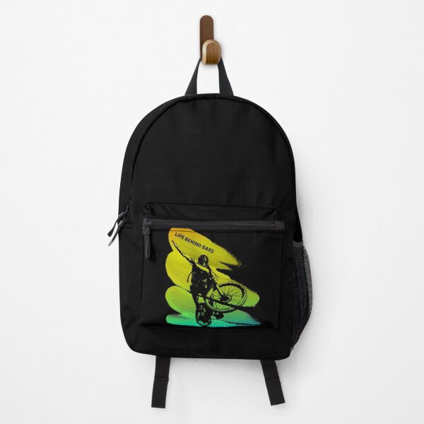 Item preview, Life behind Bars Mountainbike rider Gift for Forest & Mountains Lovers designed and sold by elnino8.