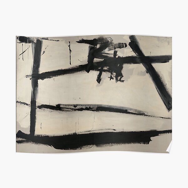 Painting Number 2 - Franz Kline (1954) Poster
