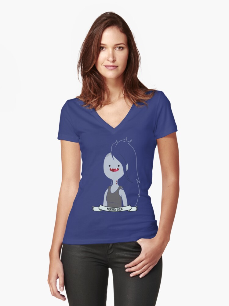 Thumbnail 1 of 3, Fitted V-Neck T-Shirt, Modern Look designed and sold by Jalop.