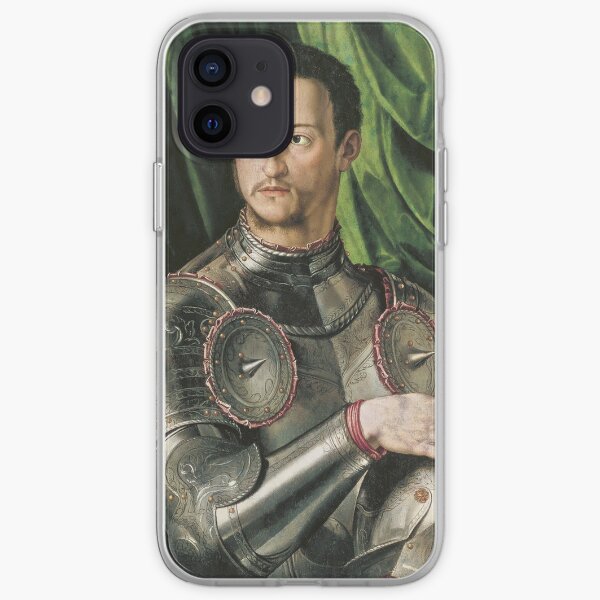 Bronzino - Cosimo De Medici In Armour iPhone Soft Case