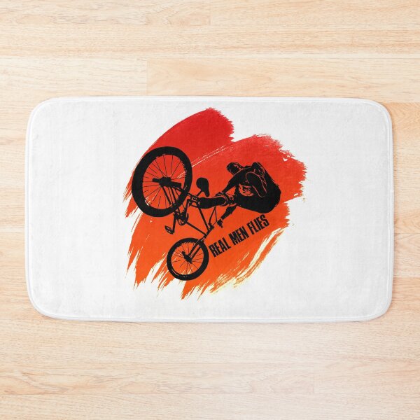 Item preview, Real Men Flies cool Bmx Biker with cool & brave stunts Gift designed and sold by elnino8.