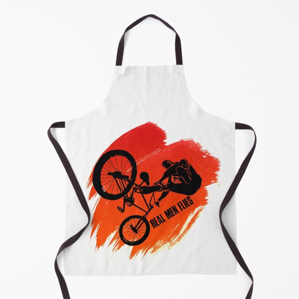 Item preview, Real Men Flies cool Bmx Biker with cool & brave stunts Gift designed and sold by elnino8.