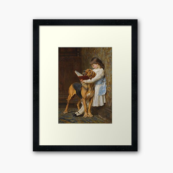 Item preview, Briton Riviere - Reading Lesson, Compulsory Education designed and sold by artcenter.