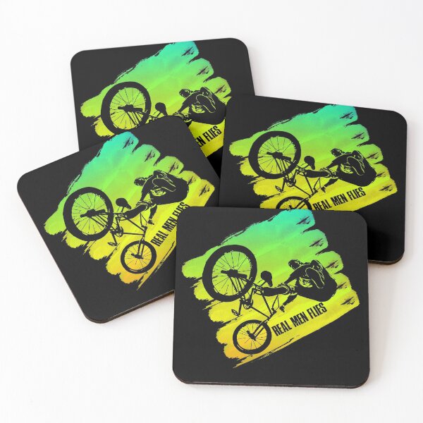 Item preview, Real Men Flies cool Bmx Biker in red for brave stunts Men Gift designed and sold by elnino8.