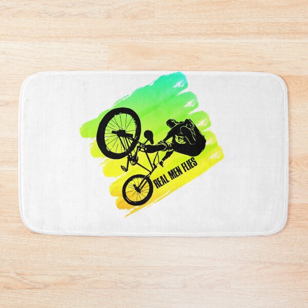 Item preview, Real Men Flies cool Bmx Biker in red for brave stunts Men Gift designed and sold by elnino8.