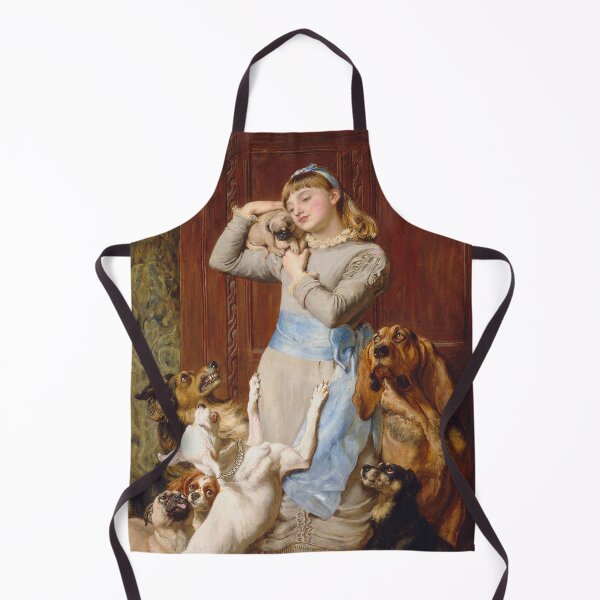 Item preview, Briton Riviere - Girl With Dogs designed and sold by artcenter.