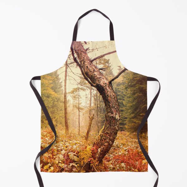 Item preview, The Autumn Dancing Pine designed and sold by FOLK ART FUSION by heidiannemorris.