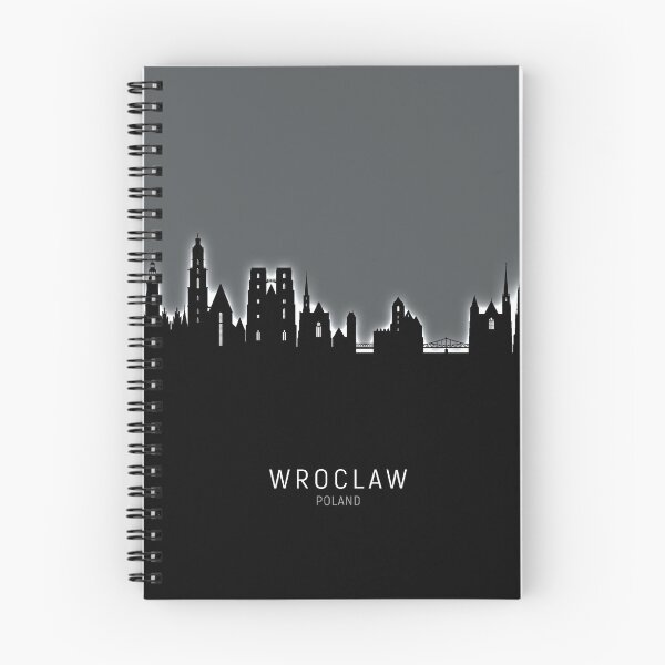 Item preview, Wroclaw Poland Skyline designed and sold by ArtPrints.