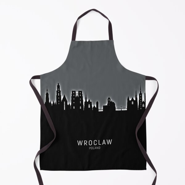 Item preview, Wroclaw Poland Skyline designed and sold by ArtPrints.