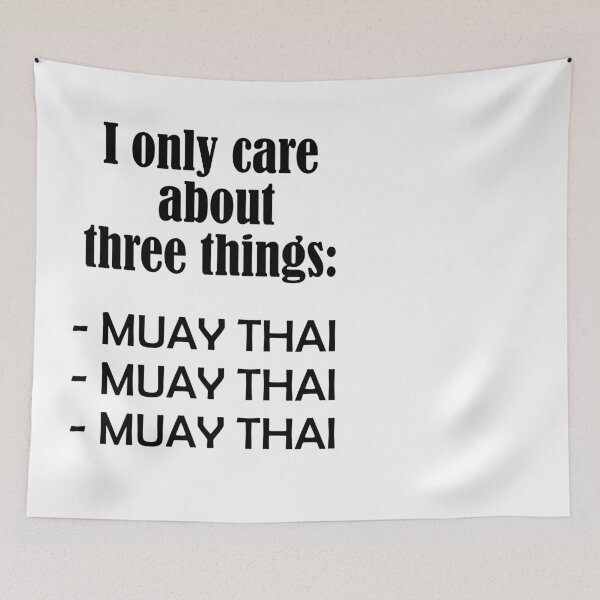 Item preview, I only care about MUAY THAI designed and sold by Jannis12.