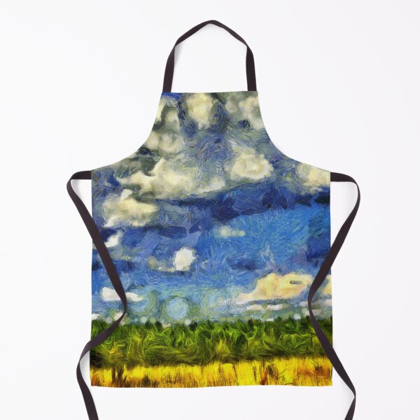 Item preview, Wheatfield Under Thunderclouds designed and sold by FOLK ART FUSION by heidiannemorris.