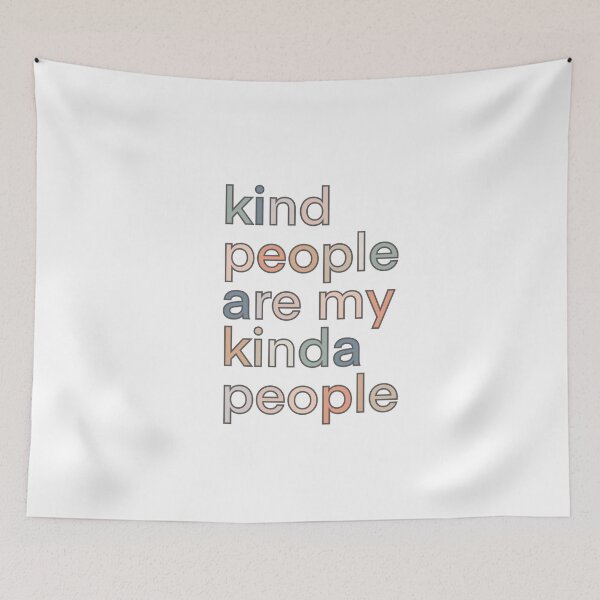 Item preview, Kind People are My Kinda People designed and sold by MadeByMeera.