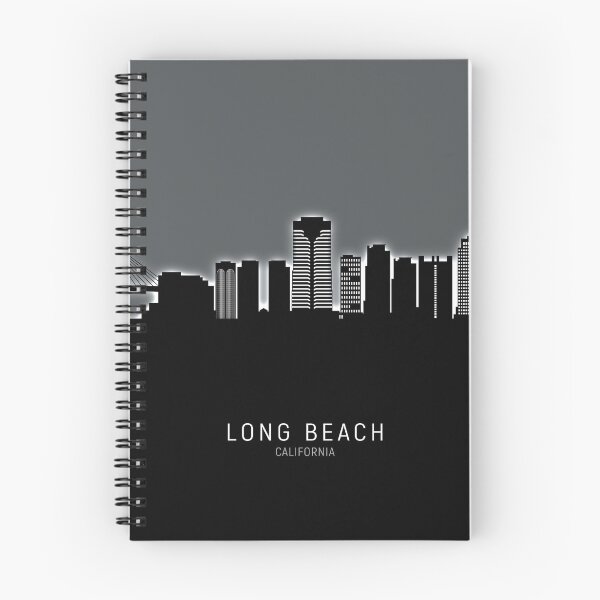 Item preview, Long Beach California Skyline designed and sold by ArtPrints.