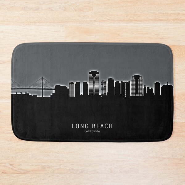 Item preview, Long Beach California Skyline designed and sold by ArtPrints.