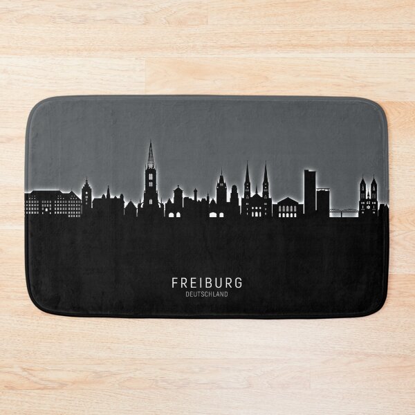Item preview, Freiburg Germany Skyline designed and sold by ArtPrints.