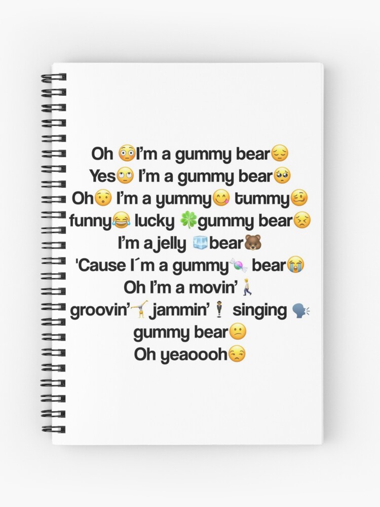 Gummy Bear Alt Tiktok Emoji Copypasta Meme