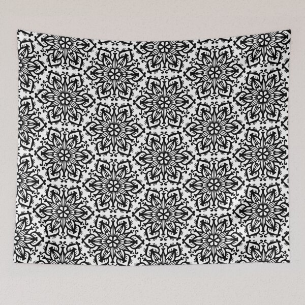 Item preview, Hexa Grid Moroccan Pattern GC-035-01 designed and sold by GraphicCharms.