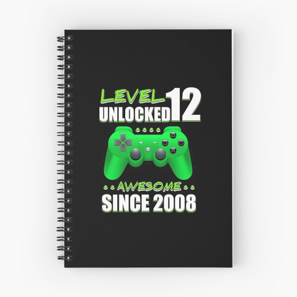 Item preview, Level 12 unlocked awesome since 2008 designed and sold by TopDesignArt.