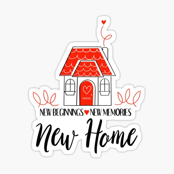 Download Housewarming Stickers Redbubble