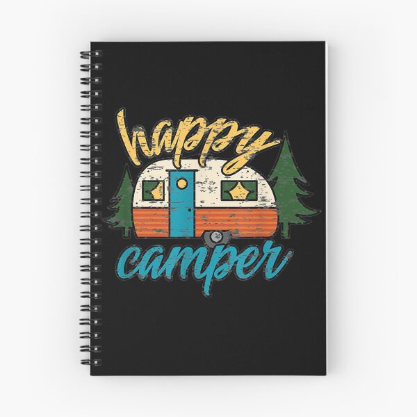 Item preview, Happy Camper Vintage Retro Camping  designed and sold by jennife332.