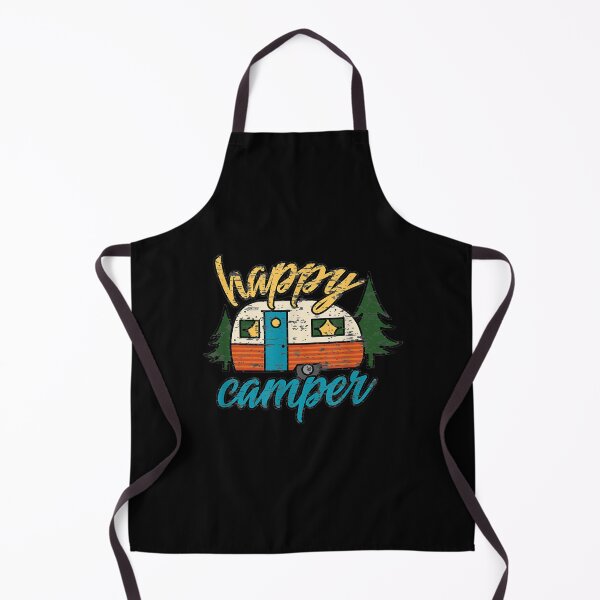 Item preview, Happy Camper Vintage Retro Camping designed and sold by jennife332.