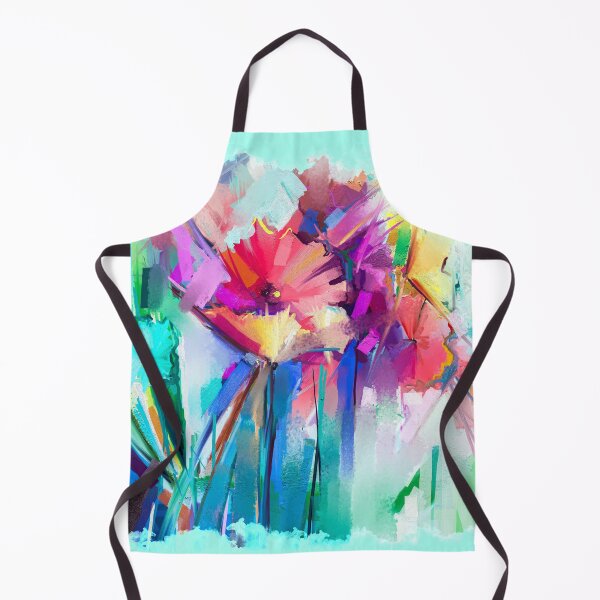 Item preview, Abstract Colorful Flowers designed and sold by Ethiyo.