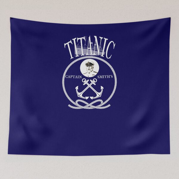 Item preview,  Titanic Sinking Vintage Cruise Ship Captain Smith's Atlantic Ocean Voyage  designed and sold by TopTeeShop.